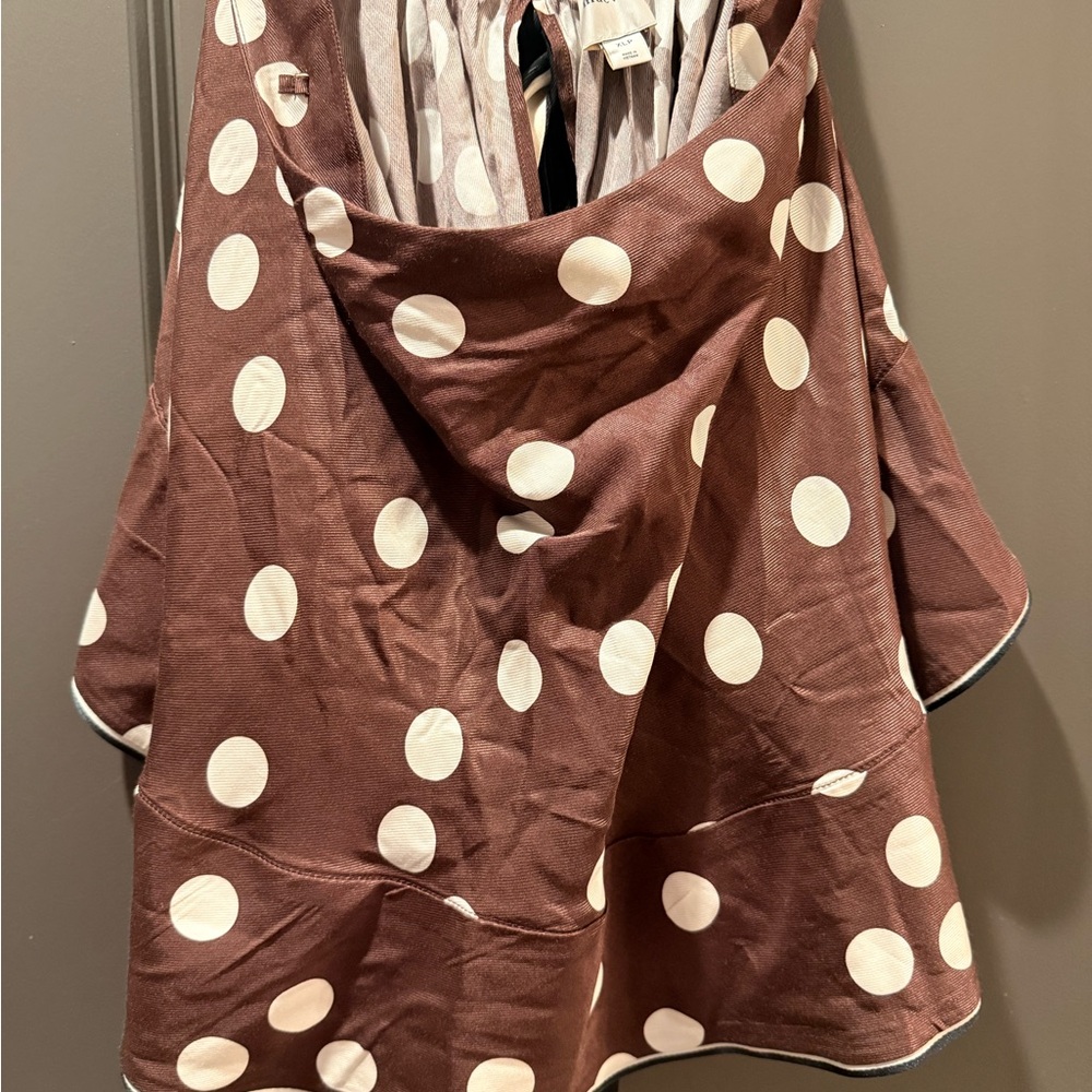 Maeve by Anthropologie Strapless Swingy Scarf Top